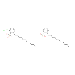 barium dodecylbenzenesulphonate结构式