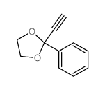 1,3-Dioxolane,2-ethynyl-2-phenyl- structure