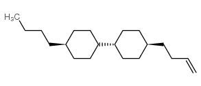 TRANS,TRANS-4-BUT-3-ENYL-4''-BUTYL-BICYCLOHEXYL structure