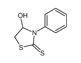 4-hydroxy-3-phenylthiazolidine-2-thione Structure