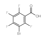 3-bromo-2,4,5-trifluorobenzoic acid structure