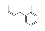 cis-1-(but-2-en-1-yl)-2-methylbenzene Structure