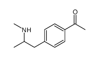 1-[4-[2-(methylamino)propyl]phenyl]ethanone Structure