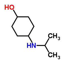 Cyclohexanol, 4-[(1-methylethyl)amino]- (9CI)结构式