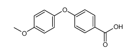 4-(4-Methoxyphenoxy)benzoic acid Structure