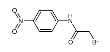 N-(p-nitrophenyl)-α-bromacetamide结构式