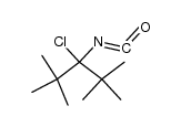 di-tert-butylchloromethyl isocyanate结构式