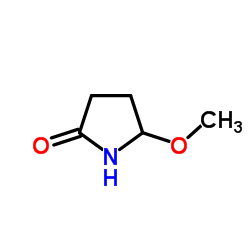 5-Methoxy-2-pyrrolidinone structure