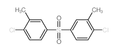 1-chloro-4-(4-chloro-3-methyl-phenyl)sulfonyl-2-methyl-benzene Structure