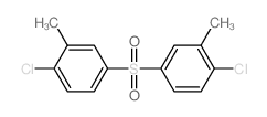 1-chloro-4-(4-chloro-3-methyl-phenyl)sulfonyl-2-methyl-benzene structure