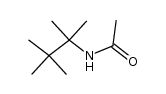 N-(2,3,3-trimethylbutan-2-yl)acetamide Structure