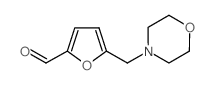 5-(吗啉-4-基甲基)呋喃-2-甲醛结构式