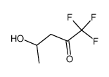 2-Pentanone,1,1,1-trifluoro-4-hydroxy-结构式