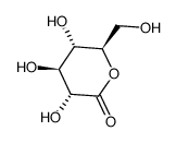 D-(+)-GLUCONO-1,5-LACTONE Structure