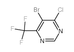 5-Bromo-4-chloro-6-(trifluoromethyl)pyrimidine picture