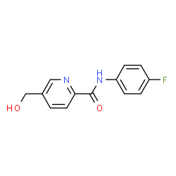 2-Pyridinecarboxamide,N-(4-fluorophenyl)-5-(hydroxymethyl)-(9CI) picture