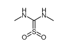 N,N'-dimethylthiourea dioxide Structure