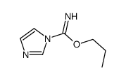 1H-Imidazole-1-carboximidicacid,propylester(9CI)结构式