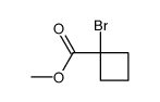 1-溴代环丁羧酸甲酯结构式
