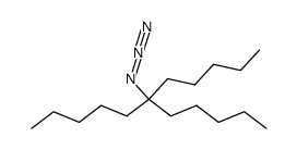 6-Azido-6-pentylundecane Structure