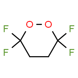 1,2-Dioxane,3,3,6,6-tetrafluoro-(9CI) Structure