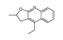 Furo[2,3-b]quinoline, 4-ethyl-2,3-dihydro-2-methyl- (9CI) picture