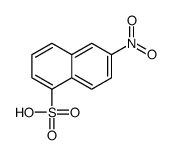 6-nitronaphthalene-1-sulfonic acid structure