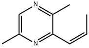 Pyrazine, 2,5-dimethyl-3-(1Z)-1-propen-1-yl-结构式