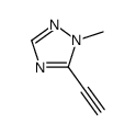 (9ci)-5-乙炔-1-甲基-1H-1,2,4-噻唑结构式