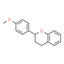 2H-1-Benzopyran,3,4-dihydro-2-(4-methoxyphenyl)-(9CI)结构式