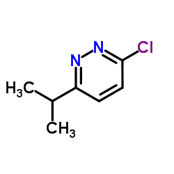 3-chloro-6-isopropyl pyridazine Structure