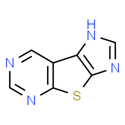 1H-Imidazo[4,5:4,5]thieno[2,3-d]pyrimidine (9CI) Structure