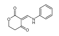 3-(anilinomethylidene)oxane-2,4-dione结构式