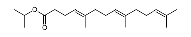 Δ4,8-trans-Farnesylessigsaeure-i-propylester Structure