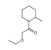 Piperidine, 1-(ethoxyacetyl)-2-methyl- (9CI) picture