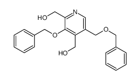 [2-(hydroxymethyl)-3-phenylmethoxy-5-(phenylmethoxymethyl)pyridin-4-yl]methanol结构式