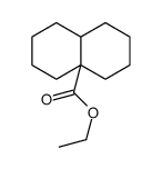 ethyl 2,3,4,5,6,7,8,8a-octahydro-1H-naphthalene-4a-carboxylate结构式