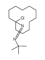 tert-butyl-(1-chlorocyclododecyl)diazene Structure