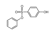 phenyl 4-hydroxybenzenesulfonate结构式