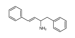 1-Benzyl-3-phenyl-2-propenylamin Structure