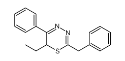 2-benzyl-6-ethyl-5-phenyl-6H-1,3,4-thiadiazine Structure