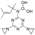 Isopropylidene-2,4-diethyleneimino-6-(trioxy-tert-butylamino)-s-triazine structure