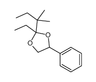 2-ethyl-2-(2-methylbutan-2-yl)-4-phenyl-1,3-dioxolane Structure