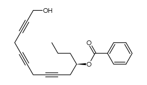 (R)-11-(benzoyloxy)tetradeca-2,5,8-triyn-1-ol Structure