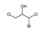 1-bromo-1,3-dichloropropan-2-ol结构式