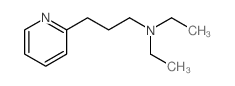 2-Pyridinepropanamine,N,N-diethyl- Structure