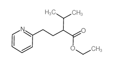 ethyl 3-methyl-2-(2-pyridin-2-ylethyl)butanoate Structure