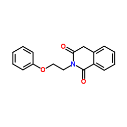 2-(2-Phenoxyethyl)-1,3(2H,4H)-isoquinolinedione Structure