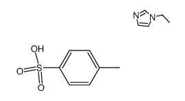 1-ethylimidazolium tosylate Structure