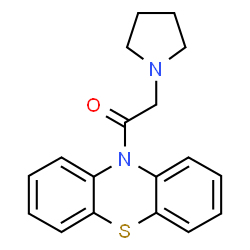 (10H-Phenothiazin-10-yl)(pyrrolizinomethyl) ketone Structure